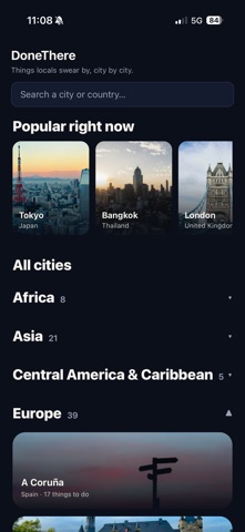 DoneThere: Local City Guide Screenshot 3 of 6