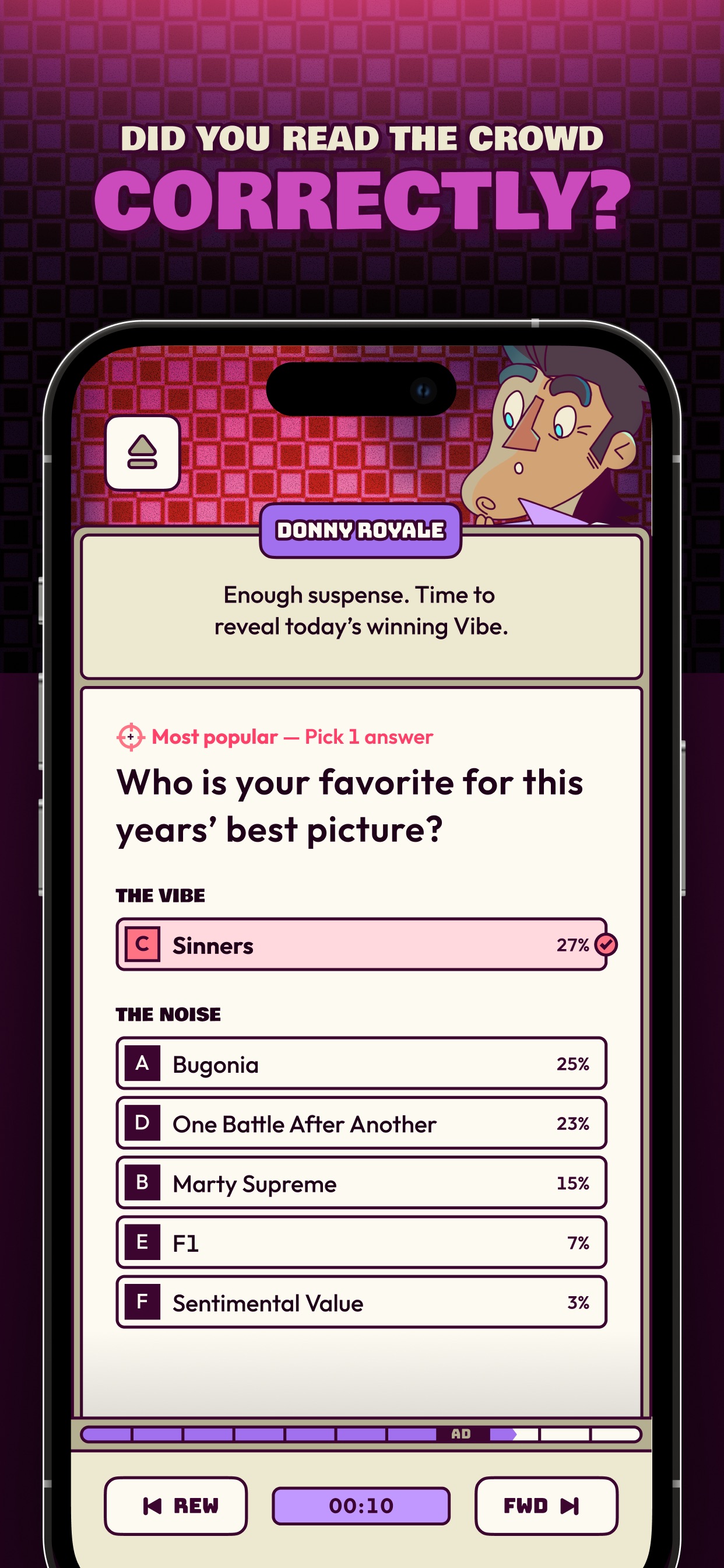 Screenshot 4 of VibeCheck: Predict the crowd