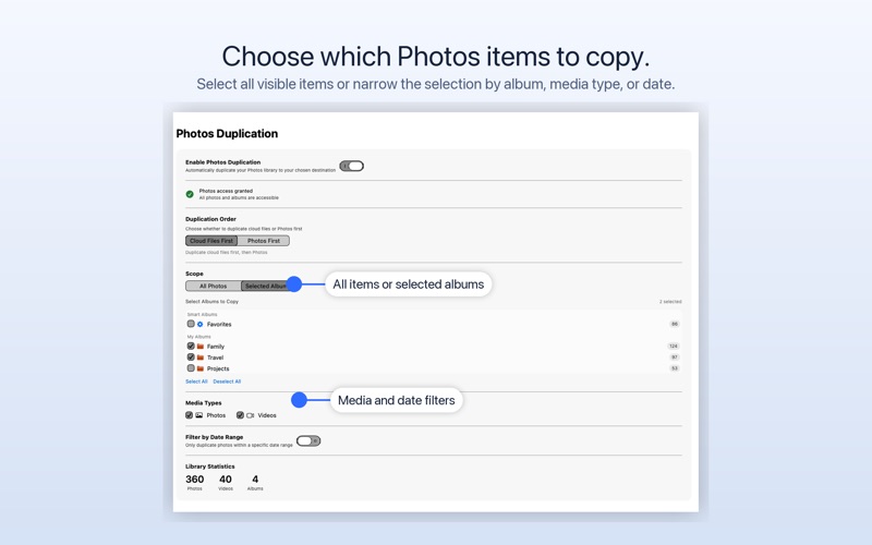 CloudyDupe screenshot