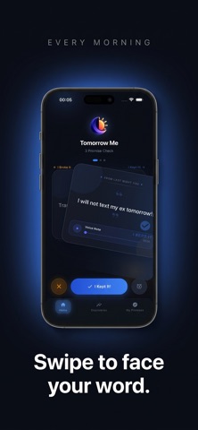 Tomorrow Me - Daily Promise screenshot