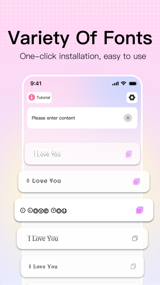 #1. Fonts Keyboard - Chat Keyboard (iOS) 由: 妙中 张