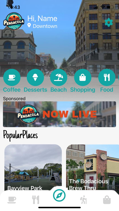 Screenshot 1 of Explore Pensacola App