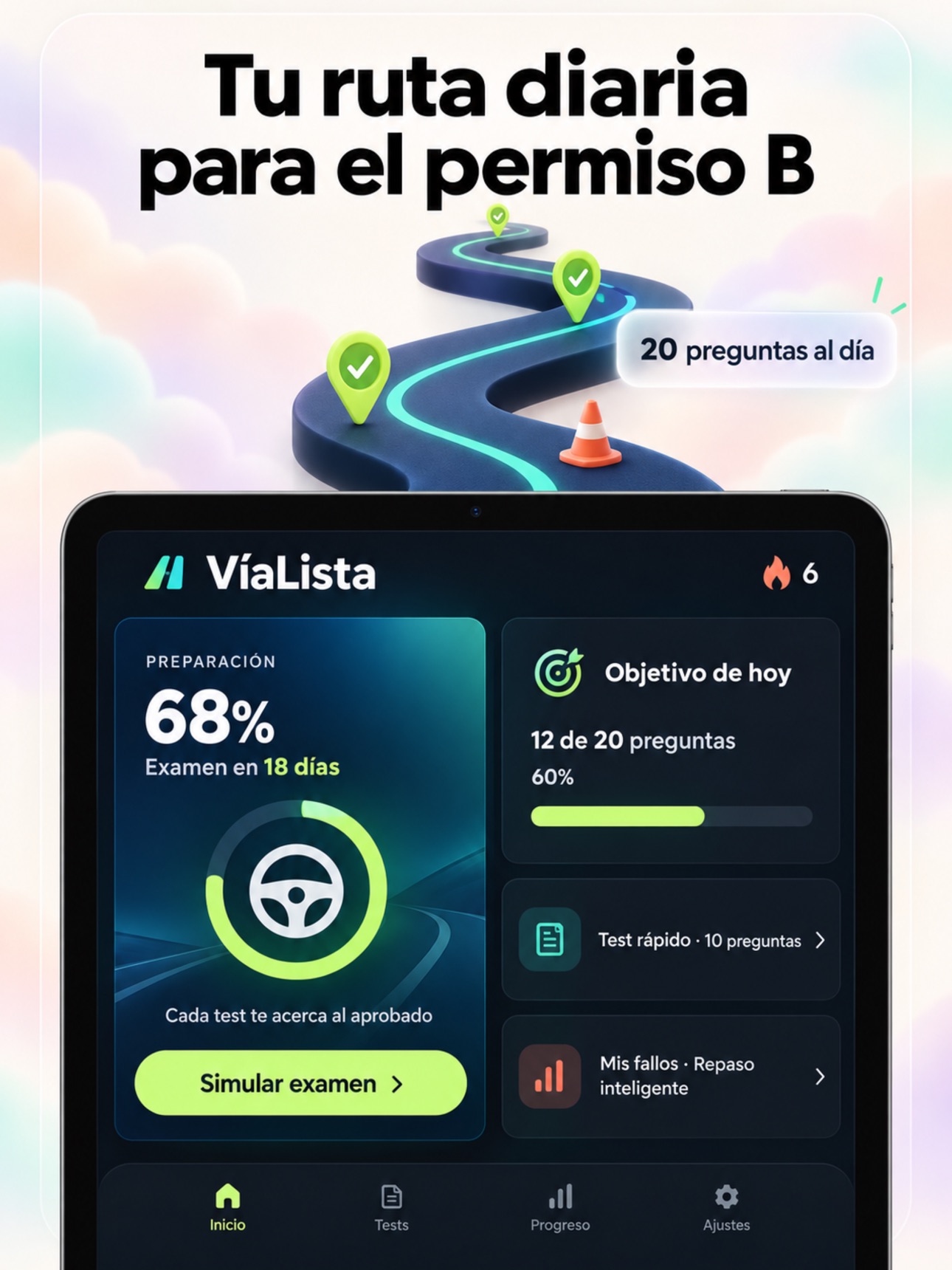 Screenshot 11 of Test De Conducir DGT: VíaLista