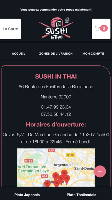 SUSHI IN THAI Screenshot