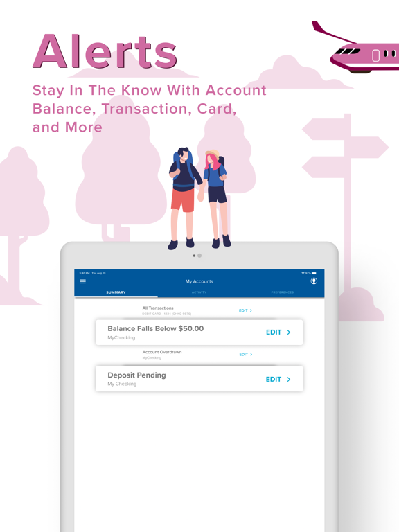 Jefferson Bank - Mobile iPad screenshot 7 - Finance app