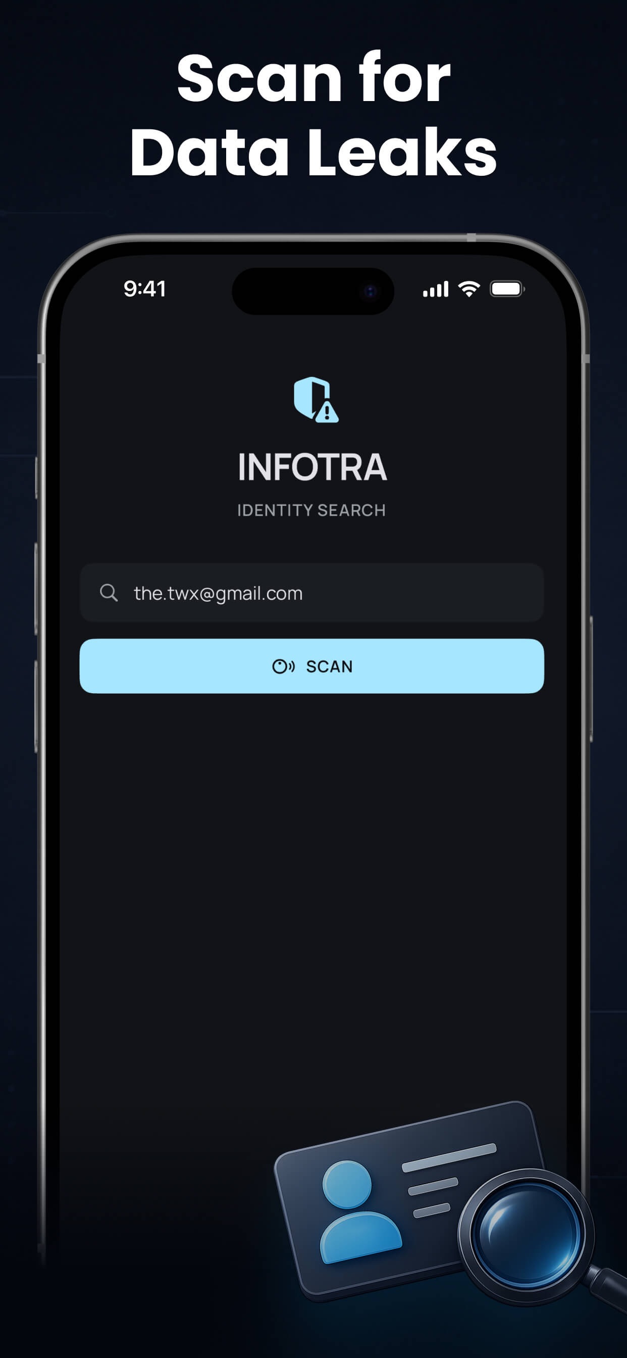 Screenshot 2 of Infotra – Identity Search