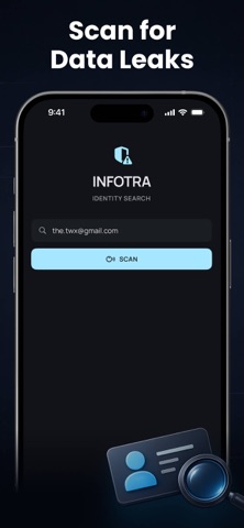 Infotra – Identity Search screenshot