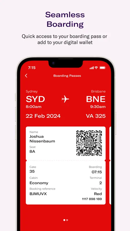 Virgin Australia screenshot 6 of 6