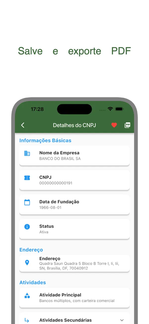Screenshot #1 pour Consulta CNPJ 2025