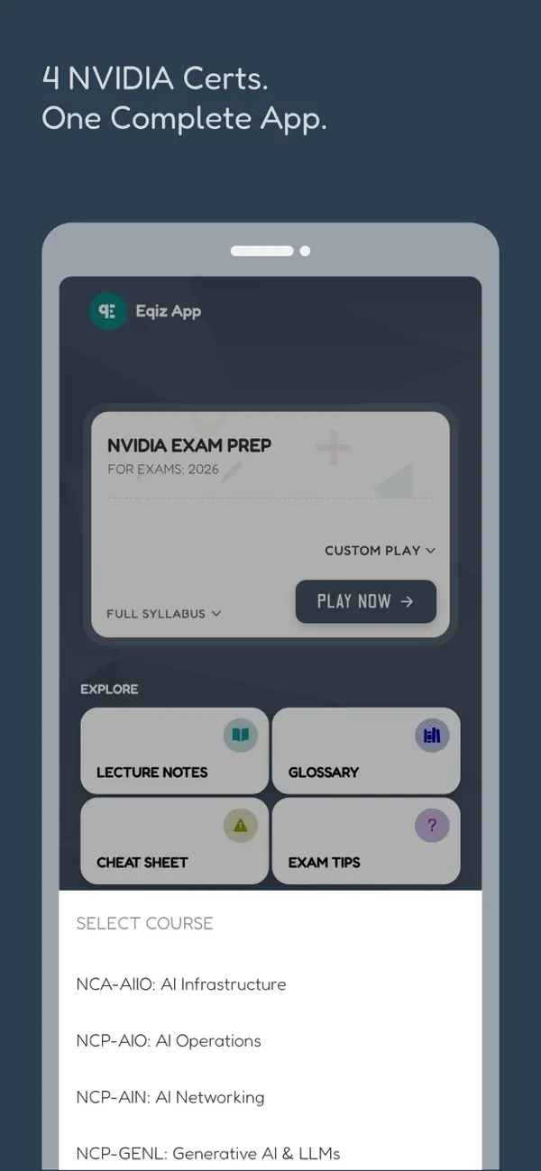 Screenshot #2 pour NVIDIA AI Exam Prep: with AI
