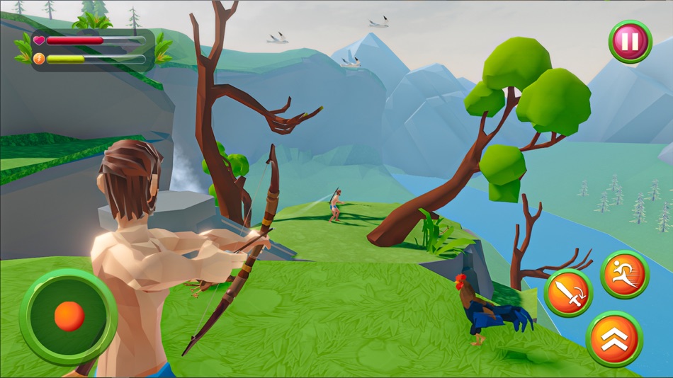 #4. Island Survival Challenge Game (iOS) Podle: Umair Khan