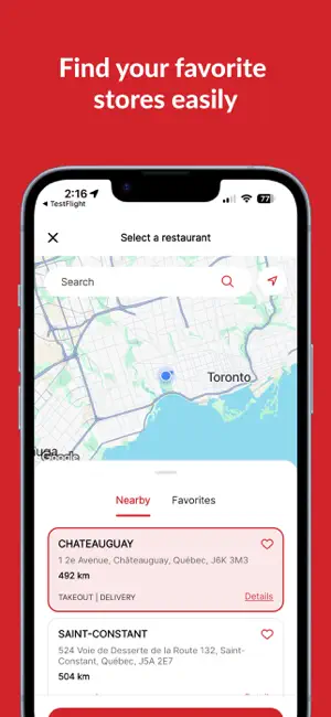 Jacques Cartier Pizza screenshot 2