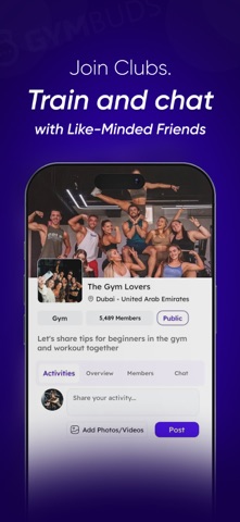 Gym Buds: Workout with Friends screenshot