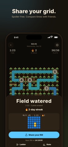 Rill: Number Path Puzzle screenshot 2