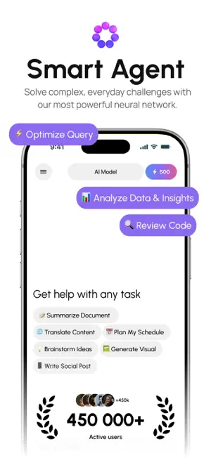 Metl AI: AI Assistent screenshot 1