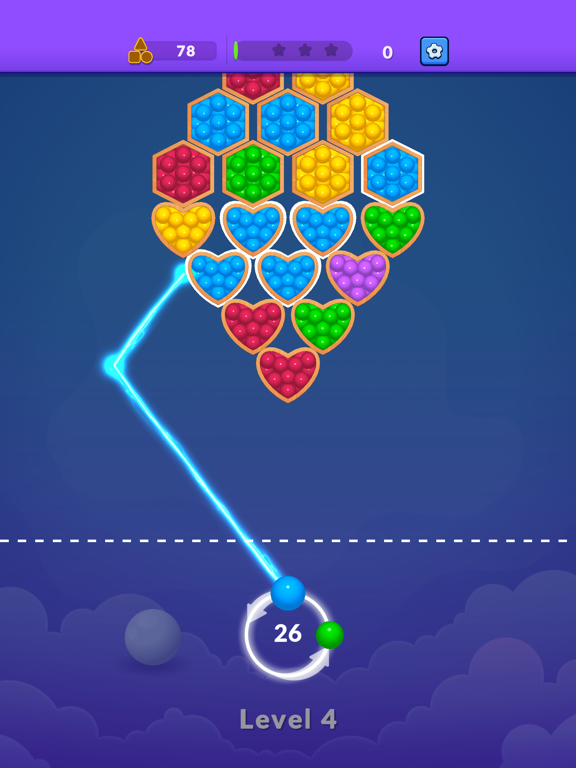 Screenshot #4 pour Bubble Shapes Breaker