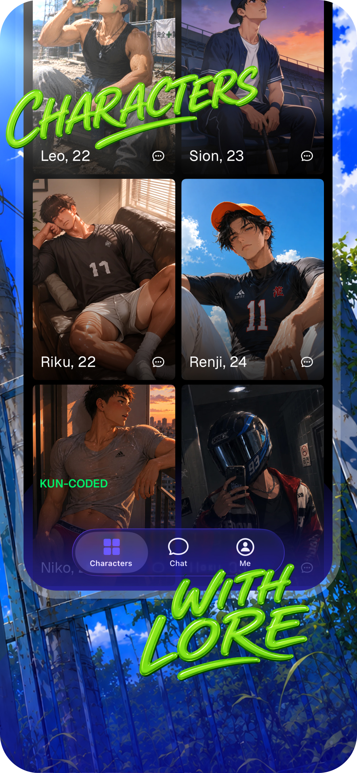 Kun: Anime Companion AI screenshot 3
