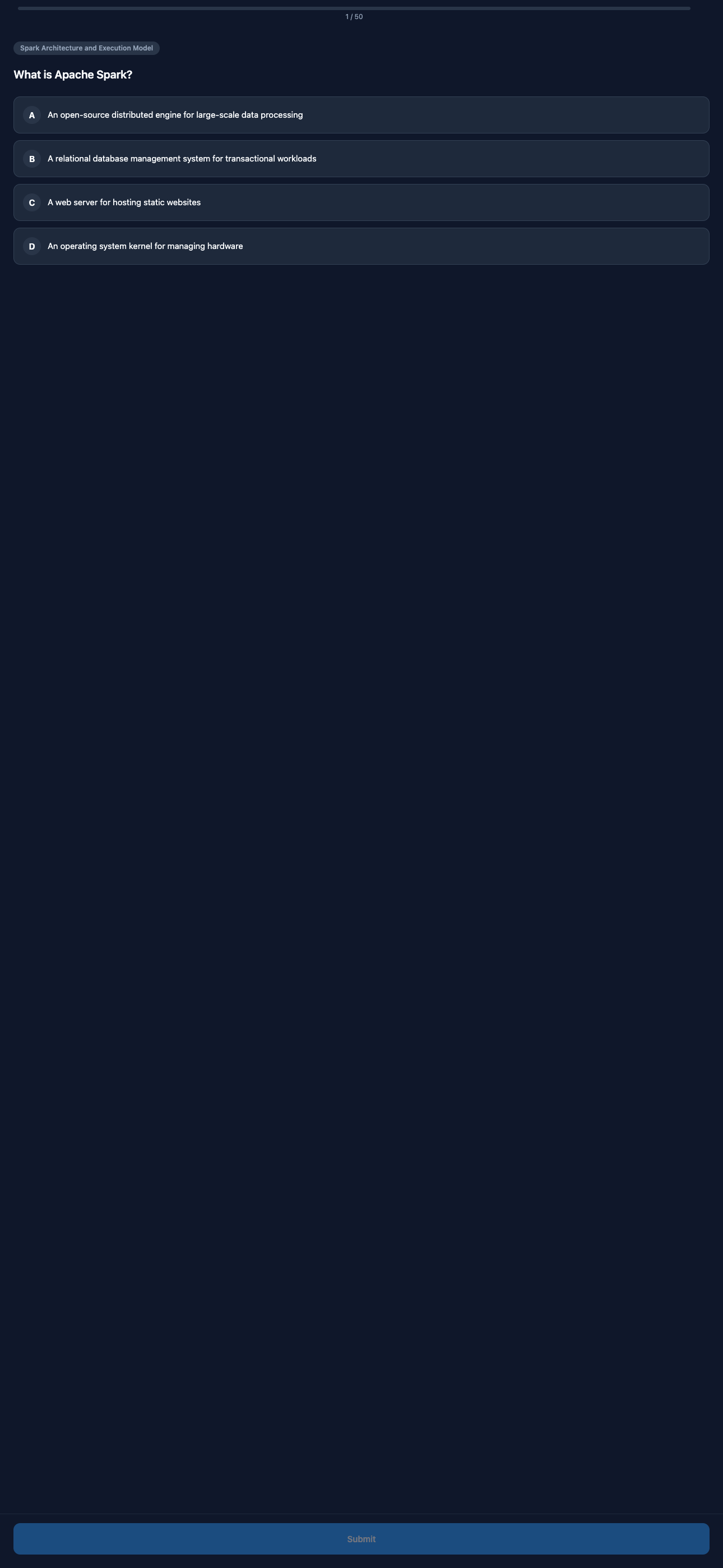 Spark Dev Associate Prep