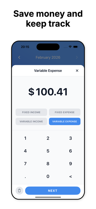 Budget App - TapSheet Screenshot 2 of 5