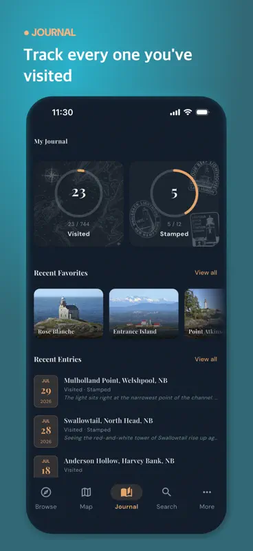 Canadian Lighthouse Guide screenshot 7 of 8