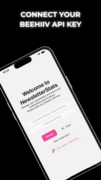 Newsletterytics: Beehiiv's App Screenshot