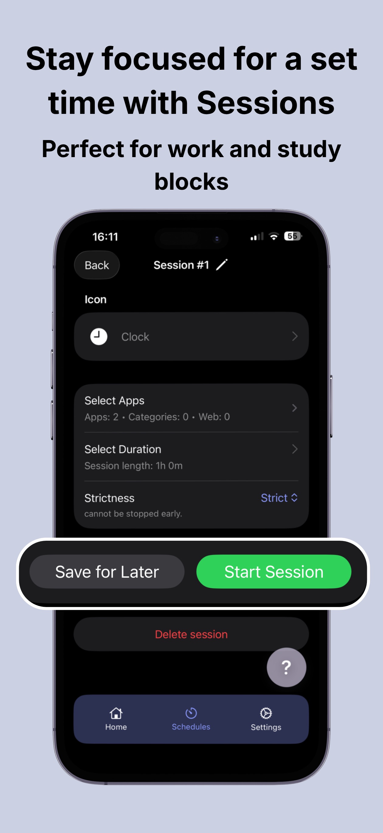 Screenshot 3 of Blocked: Screen Time Control