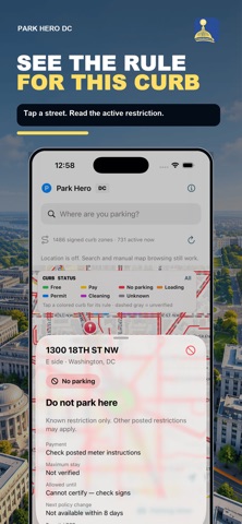 DC Street Parking Map Screenshot 2 of 5