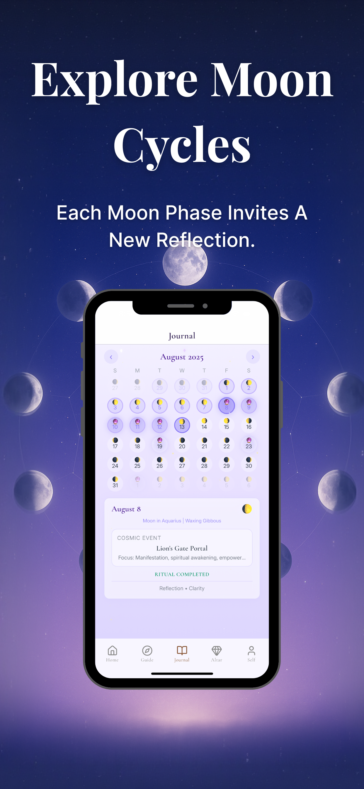 Crystal Ritual: Moon Phases screenshot 3
