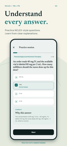 NCLEX & Nursing Exam Prep Screenshot 3 of 10