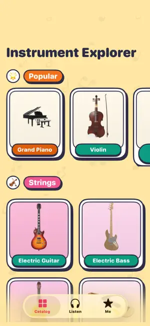 Instrument Explorer screenshot 1