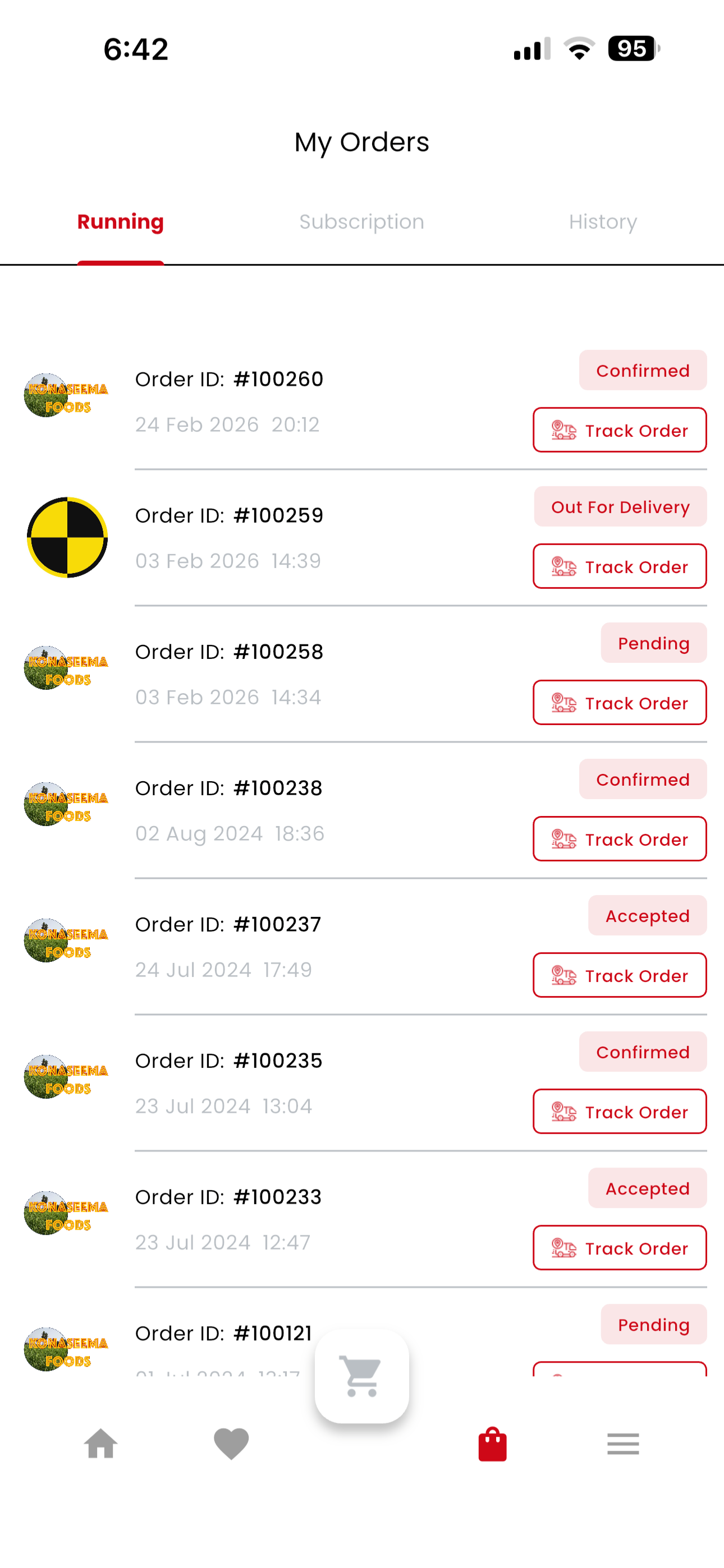 Caters: Food App
