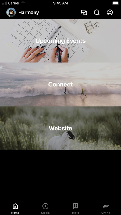 Harmony Ministries USA iPhone screenshot 1 - Education app