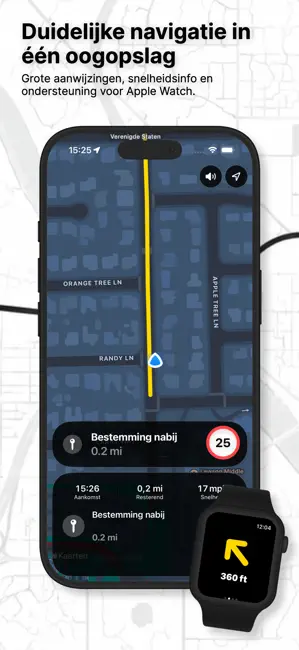 Urban Rider Scooternavigatie iPhone screenshot 2