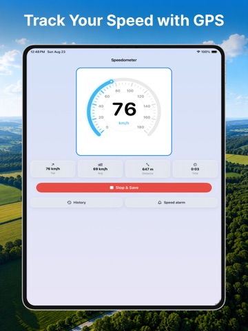 GPS Area Measure - FieldAcre iPad screenshot