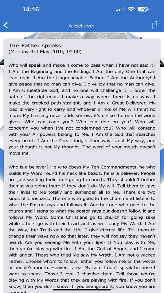 #6. The Word Of God (iOS) 由: Radiant Jesudairo