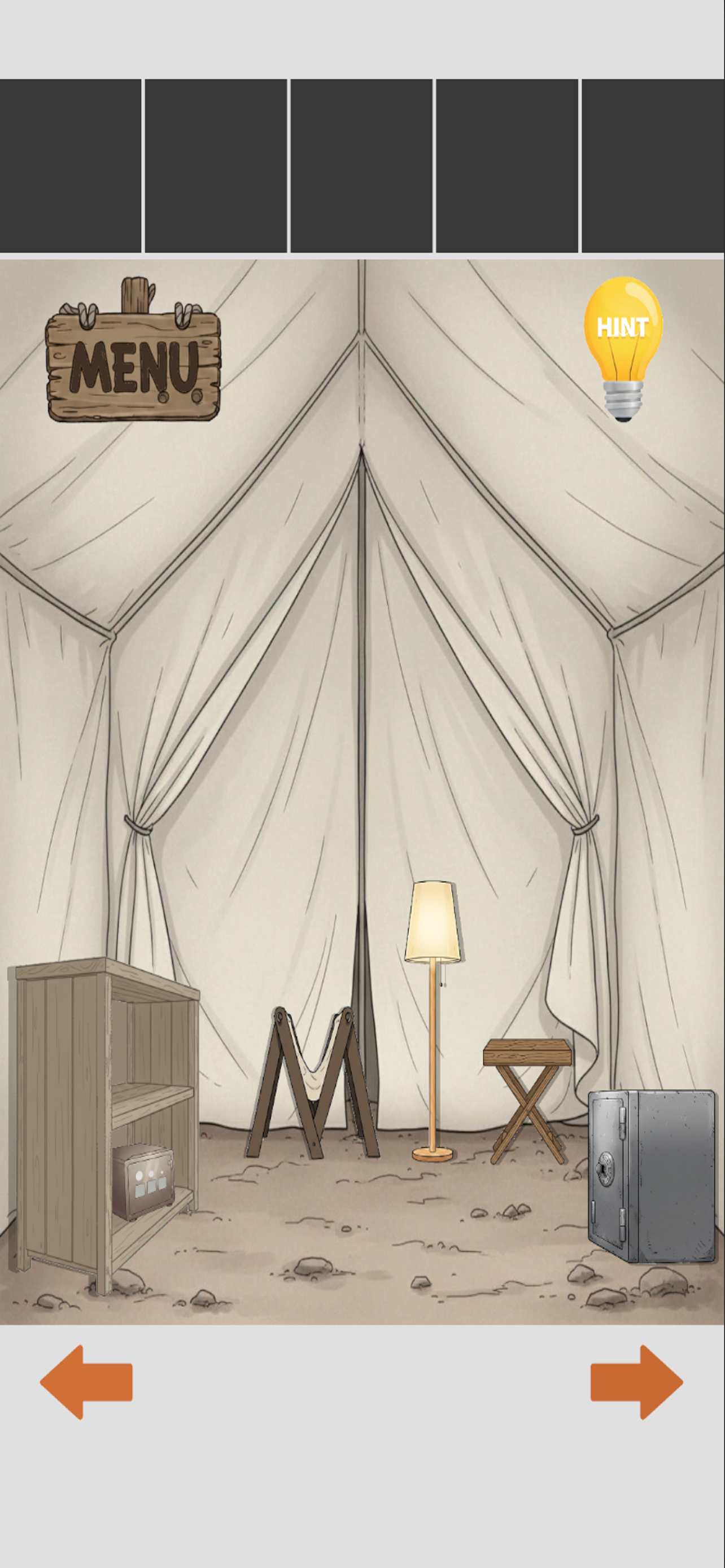 Escape from the Tent