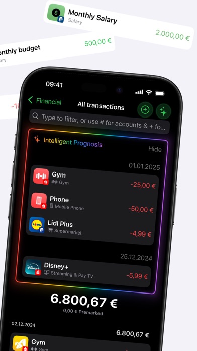Financial - Manager & Tracker Screenshot