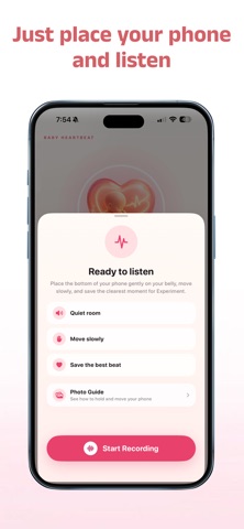 Baby Heartbeat Monitor - Lulla screenshot