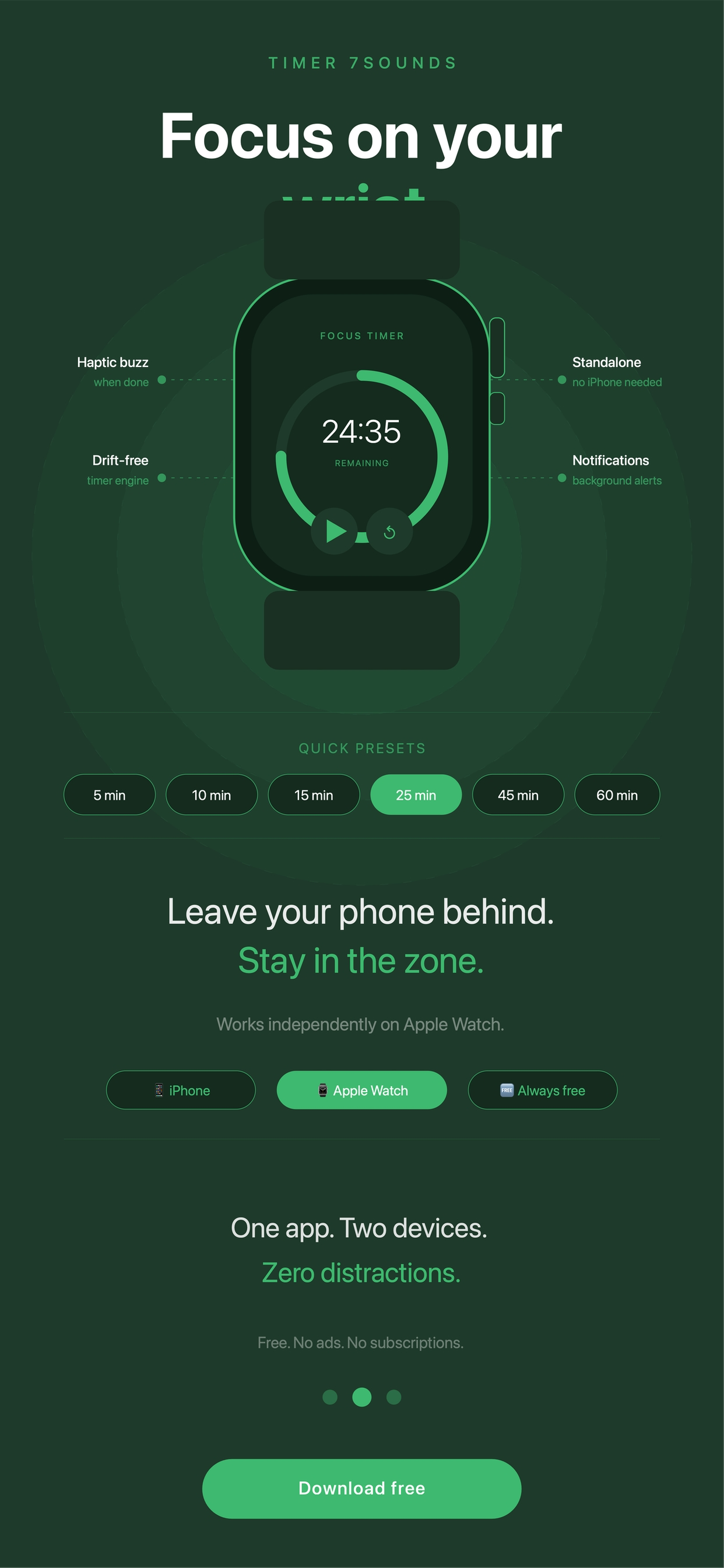 Timer 7Sounds screenshot 4