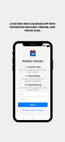 Weather-Calendar screenshot