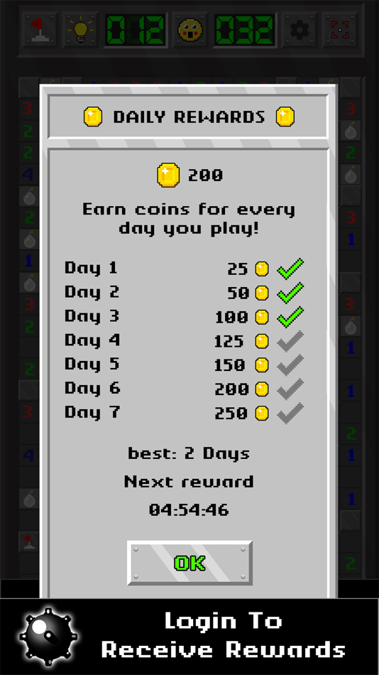 #6. Minesweeper: Retro (iOS) 由: Winter Sun Technology Company Limited