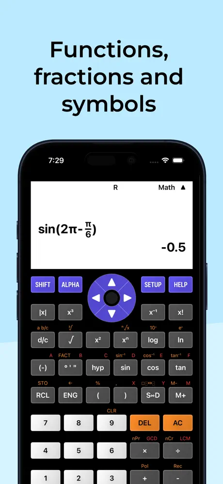 f(x) Calc 函数科学计算器应用截图