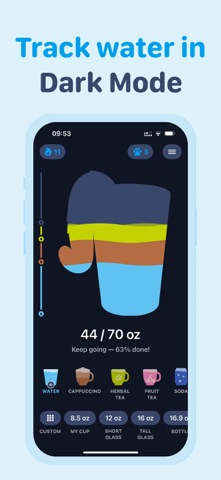 Hydration Tracker: Liquid Cats Screenshot 7 of 8