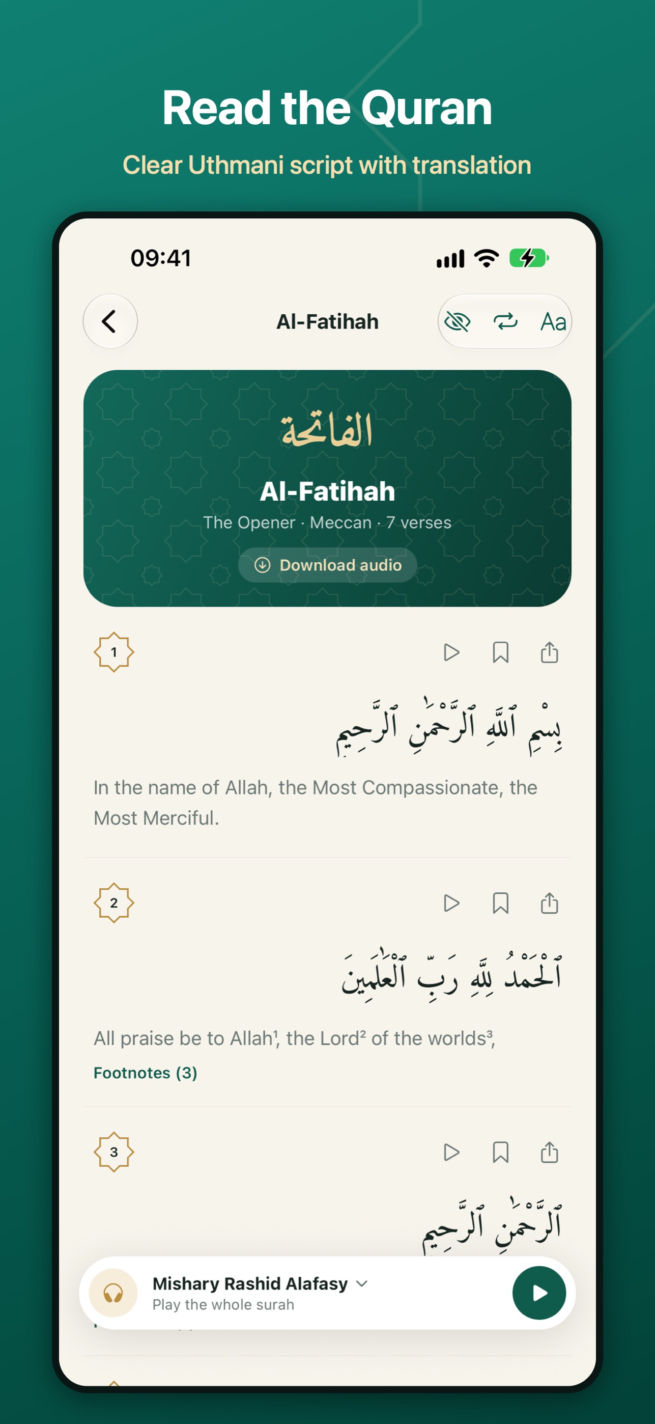 Screenshot 6 of Quba: Quran, Adhan & Qibla