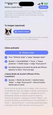 DuoLaunch - activar