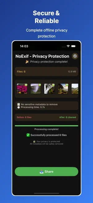 NoExif - Photo Privacy Tool screenshot 4
