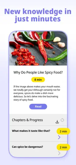 Capture d'écran de Nerdish: Learn Something New sur iPhone 4
