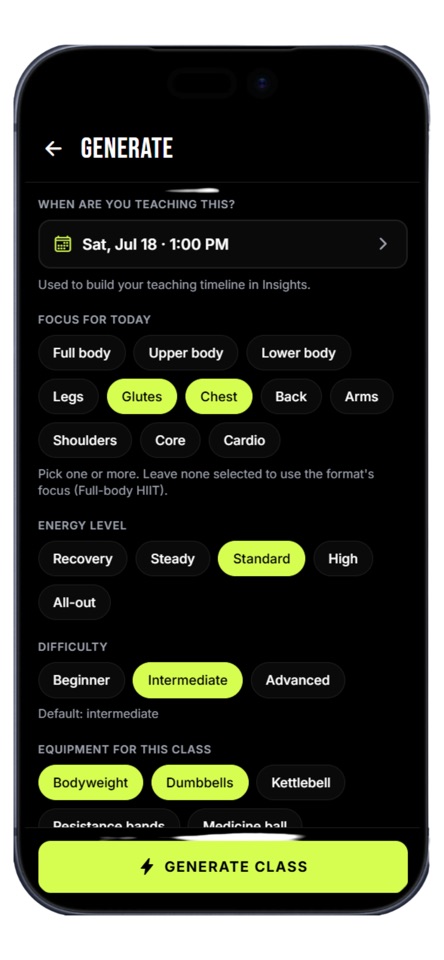 Formed Workouts screenshot 2