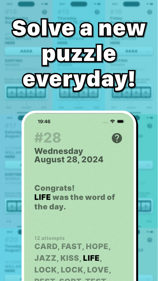 #3. Letler: find the word (iOS) 由: Mario Iannotta