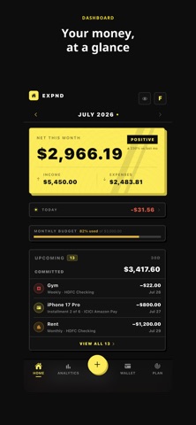 EXPND – Expense Tracker Screenshot 1 of 6